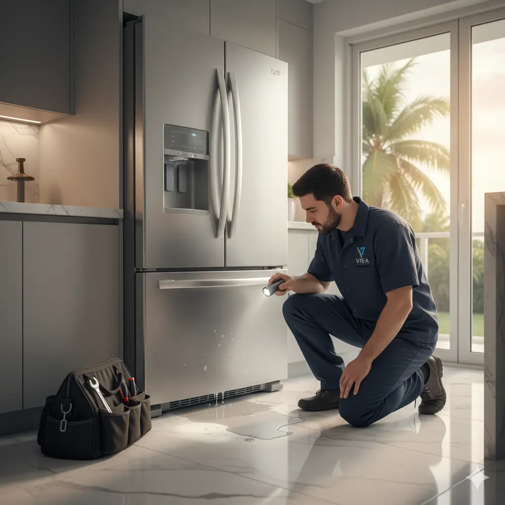 Leak Refrigerator